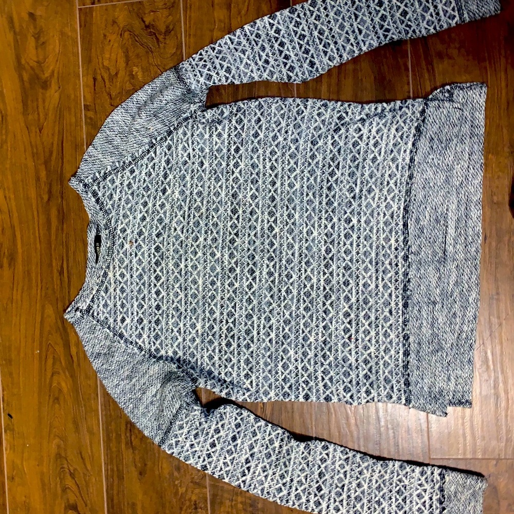 Gray sweater